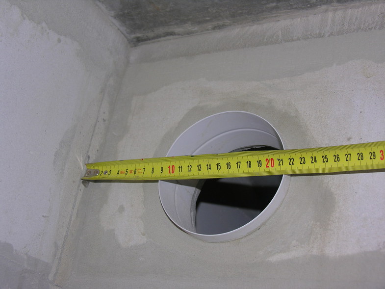 Отверстие под вентилятор
