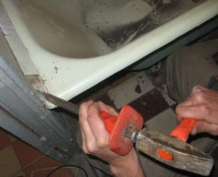 низ также осторожно сбивается