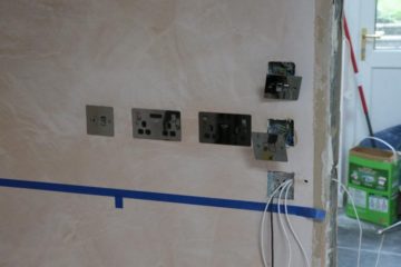 Подключение розетки в гипсокартоне