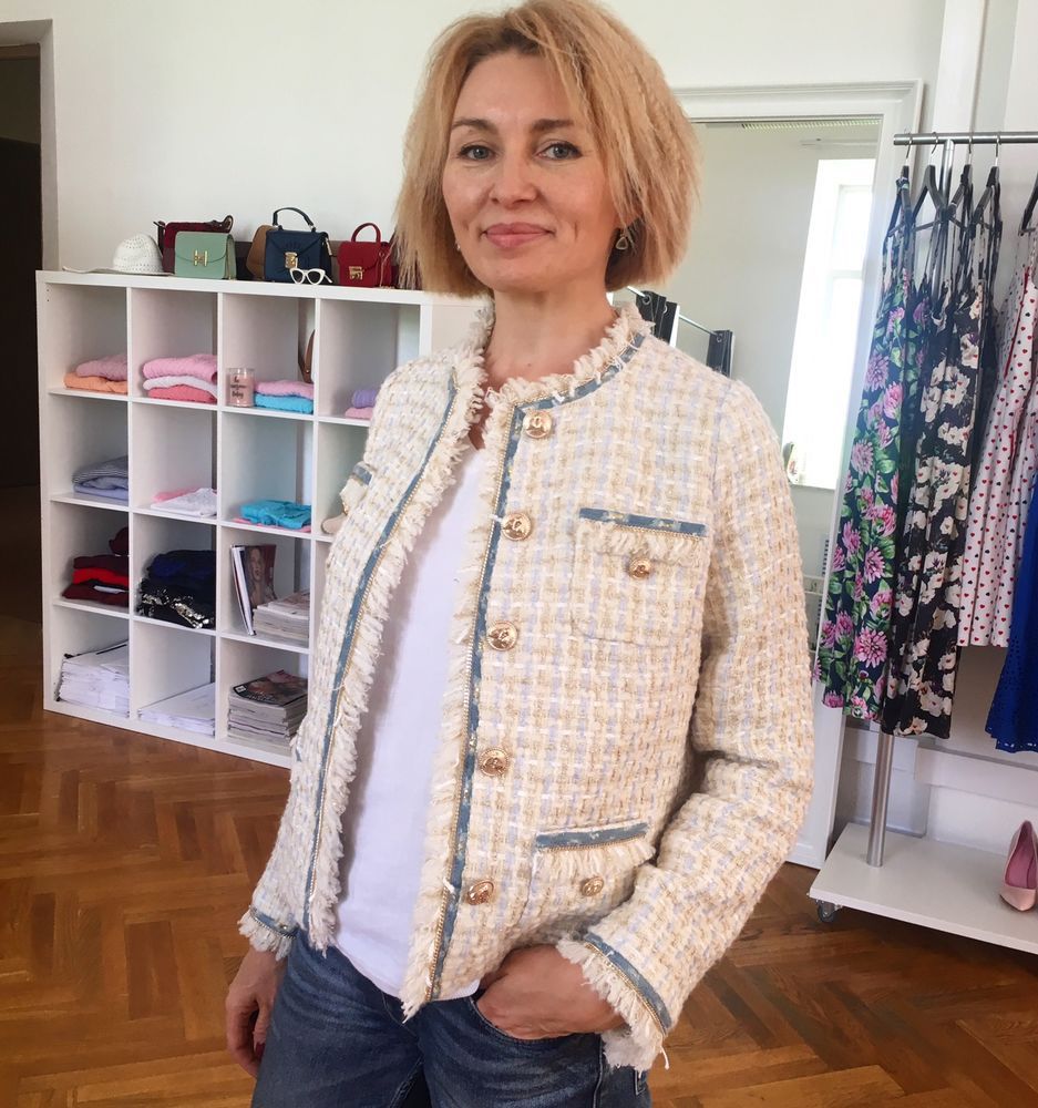 Стильный жакет в стиле CHANEL 2021